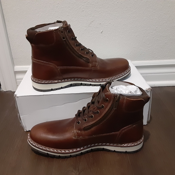 Crevo leather boots - Picture 3 of 5